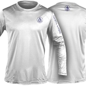 White Coastal Water UPF 50 Performance Tee