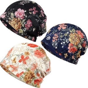 "LACE" Baggy Slouchy Beanie Chemo Cap