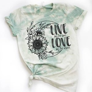 LIVE by the sun LOVE by the MOON Tie Dye TEE
