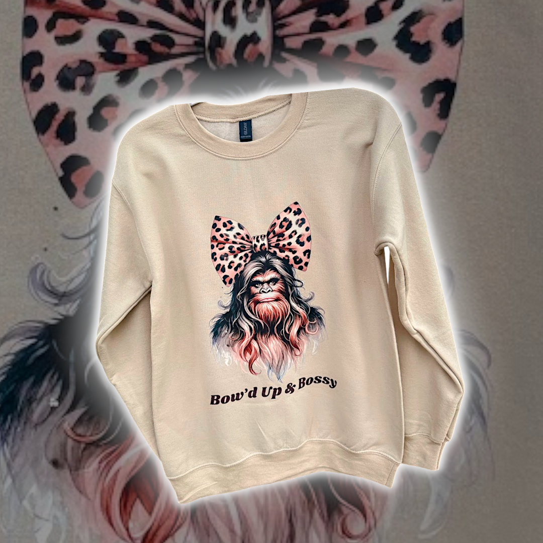 ✨BOW'D UP & BOSSY SWEATSHIRT✨