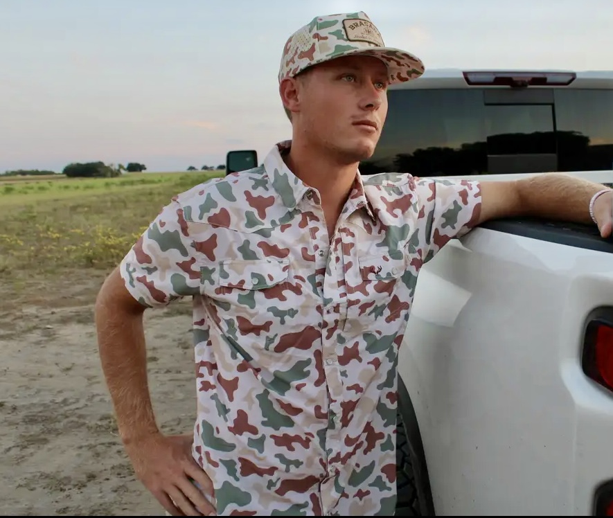 RUGGED ROOTS CAMO PEARL SNAP